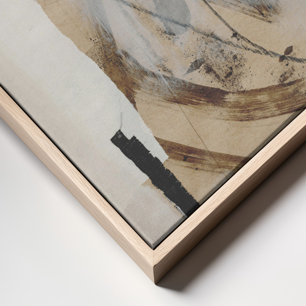 Canvas print - Reunion frame close up - natural frame