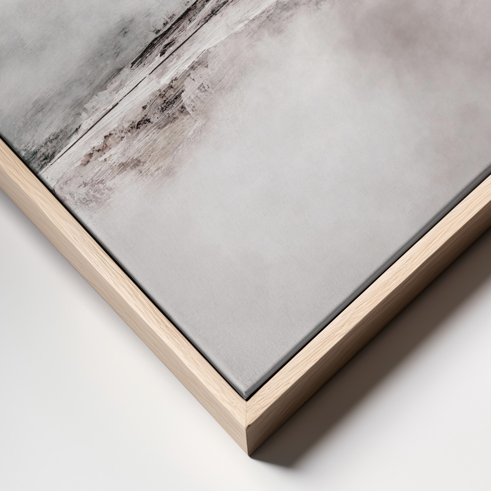 Canvas print - Ranch frame close up - natural frame