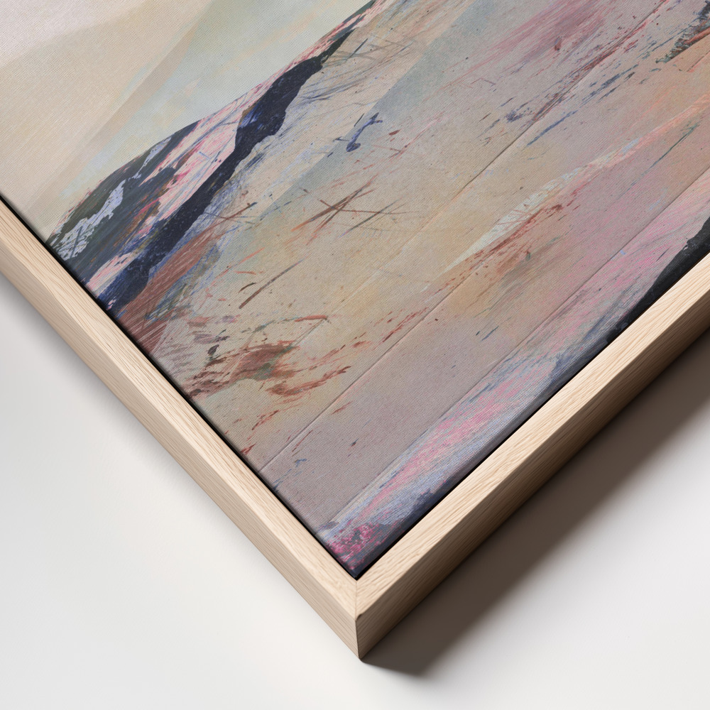 Canvas print - Summer frame close up - natural frame