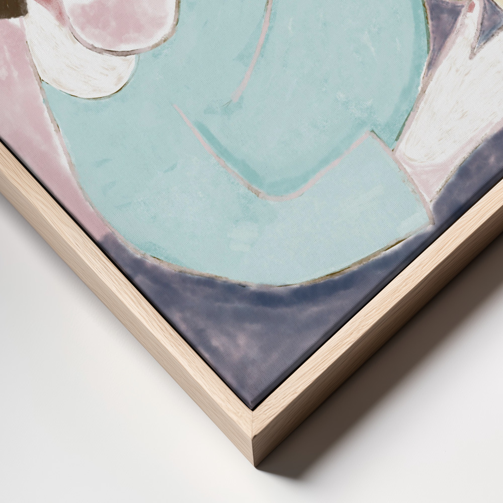 Leinwandbild - Time to Relax rahmen Nahaufnahme - natürlicher Rahmen