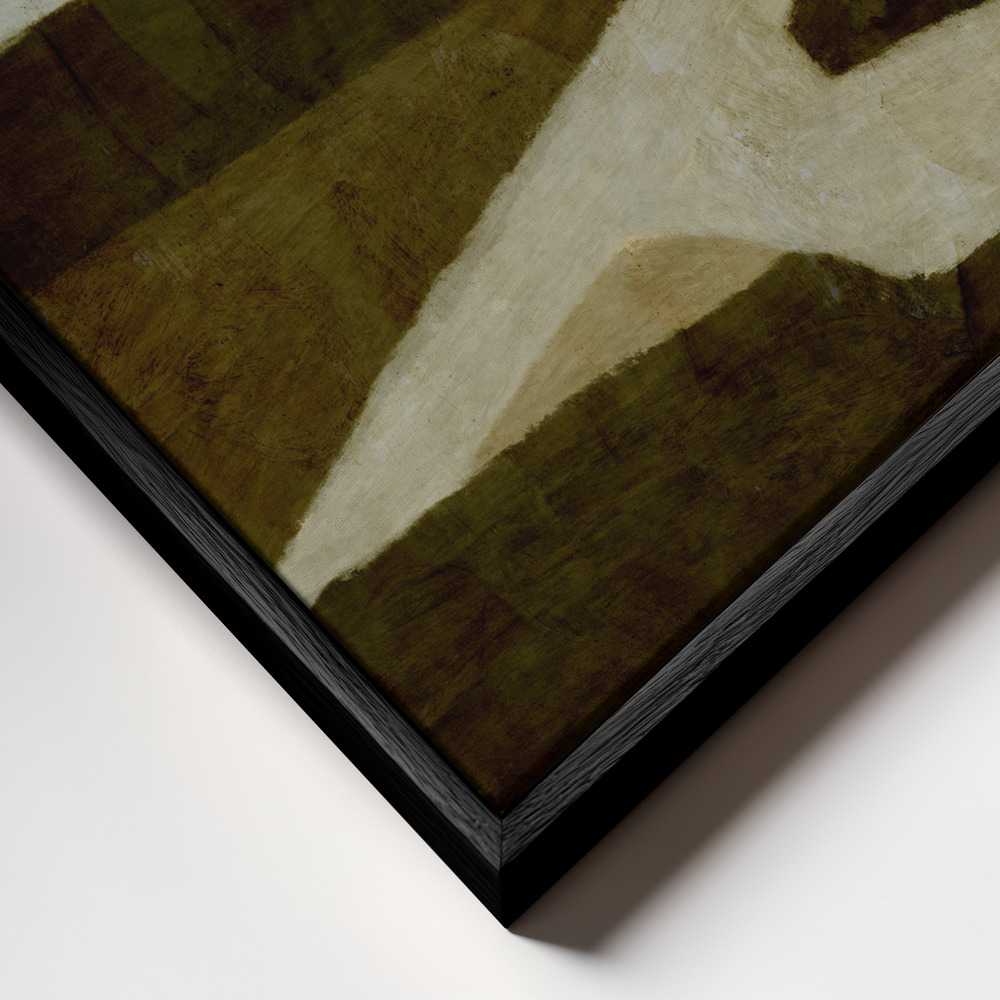 Canvas print - Paysage 3 frame close up - black frame