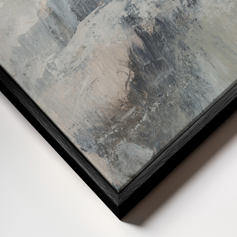 Canvas print - Liberty frame close up - black frame