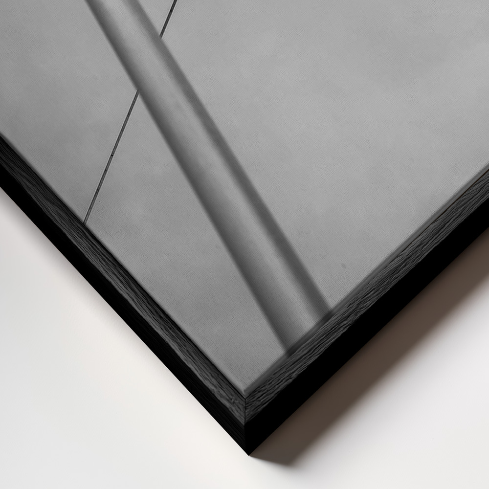 Toile - The acrobat cadre en gros plan - cadre noir