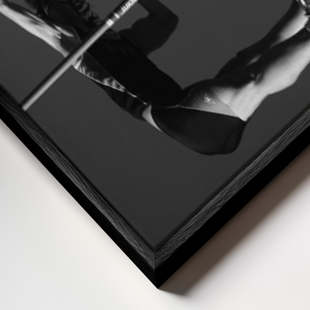 Canvas schilderi - Force of desire III. frame close-up - zwart frame