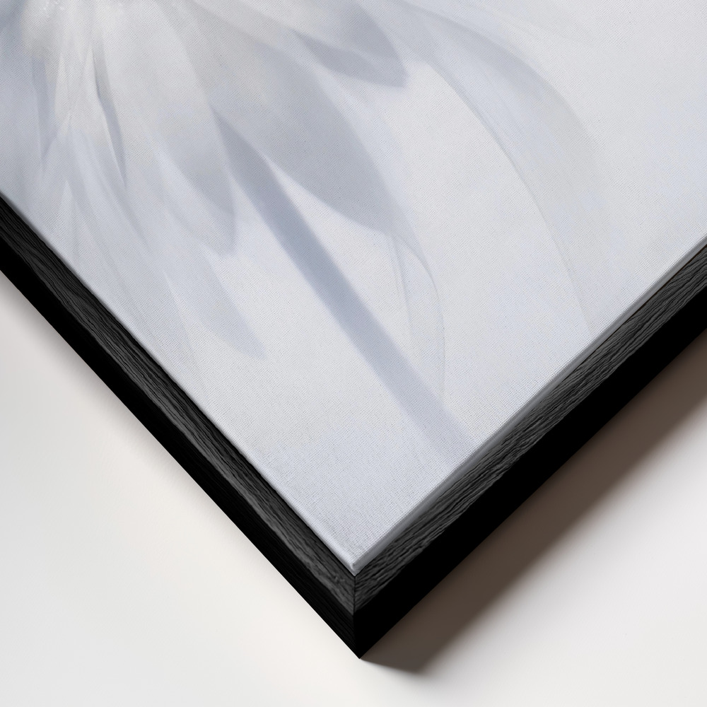 Toile - Serenity cadre en gros plan - cadre noir