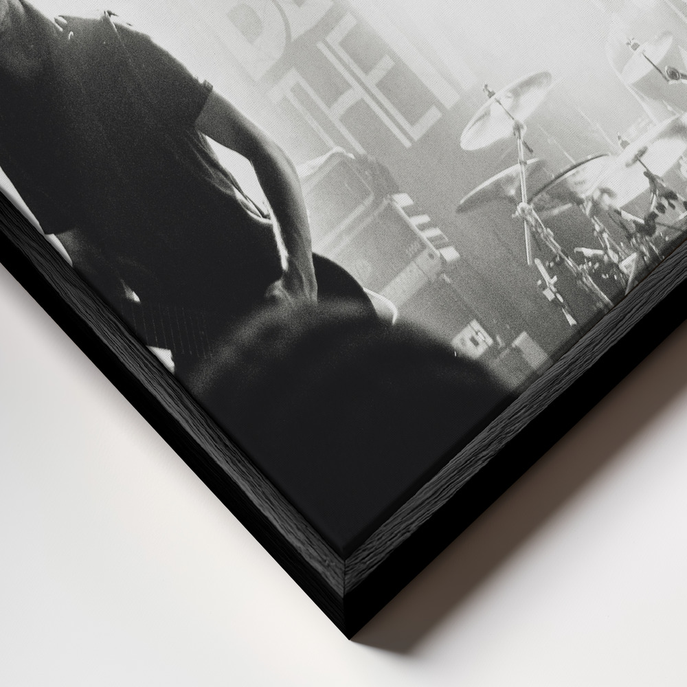Canvas schilderi - Betraying the Martyrs frame close-up - zwart frame