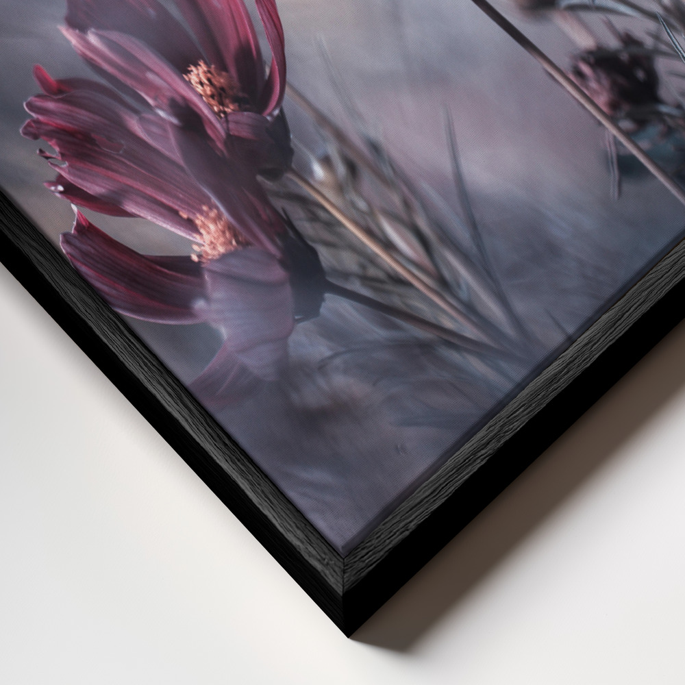 Stampe su tela - Cosmoslicious primo piano della cornice - cornice nera