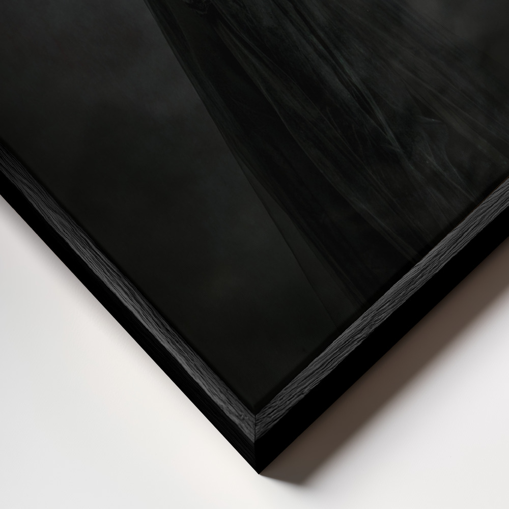 Canvas taulu - Moira kehys lähikuvassa - musta kehys