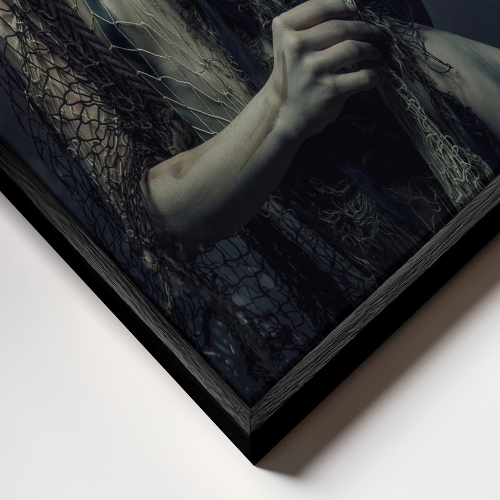 Canvas print - Amadahy frame close up - black frame