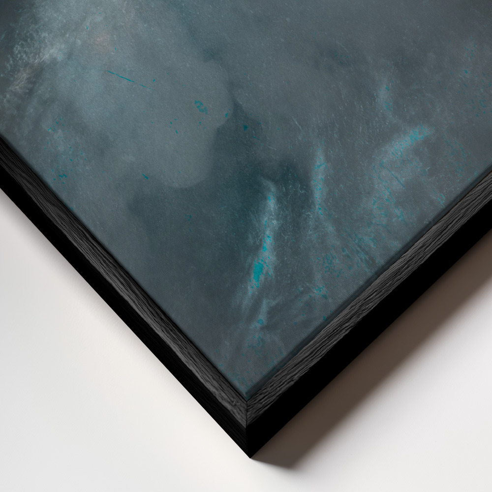Canvas schilderi - Venice frame close-up - zwart frame