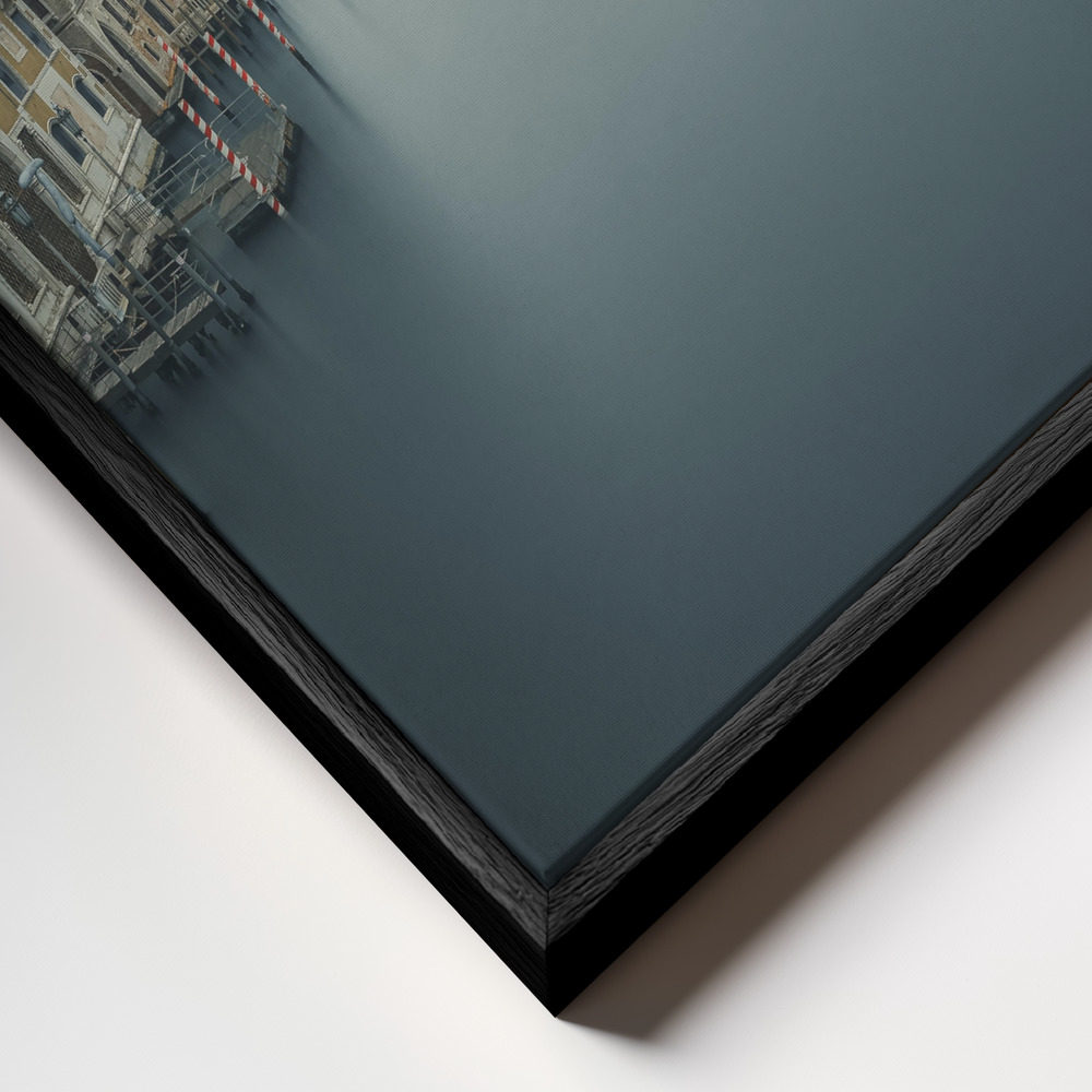 Toile - A Broken Frame cadre en gros plan - cadre noir