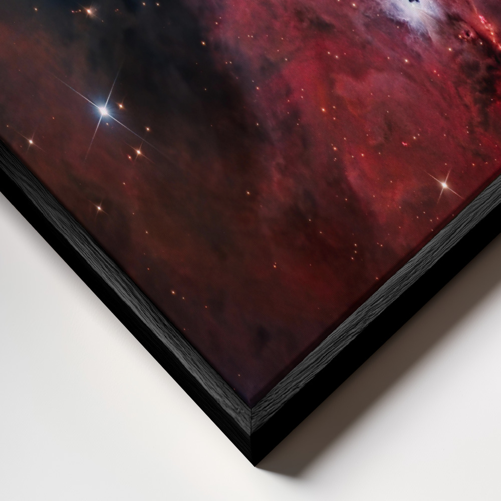 Canvas schilderi - NGC 1999 frame close-up - zwart frame