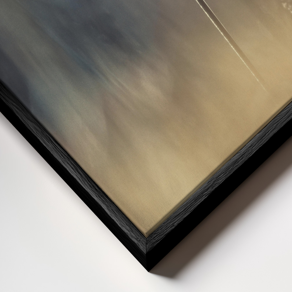 Canvas taulu - Wings kehys lähikuvassa - musta kehys