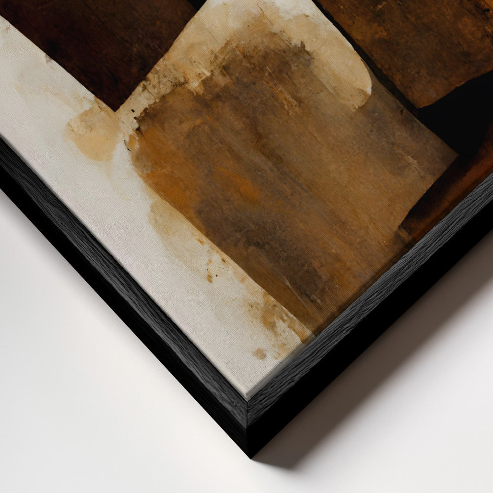 Canvas print - Turf frame close up - black frame