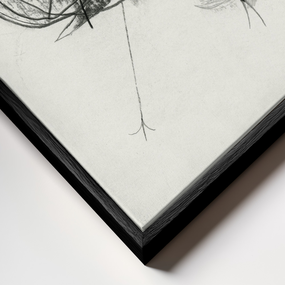 Leinwandbild - Kill All Alternatives. rahmen Nahaufnahme - schwarzer Rahmen