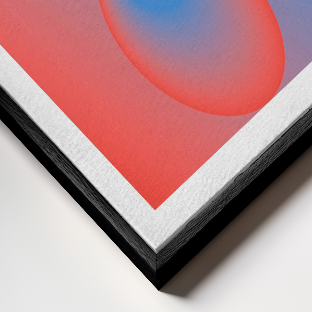 Canvas taulu - Sagittarius kehys lähikuvassa - musta kehys