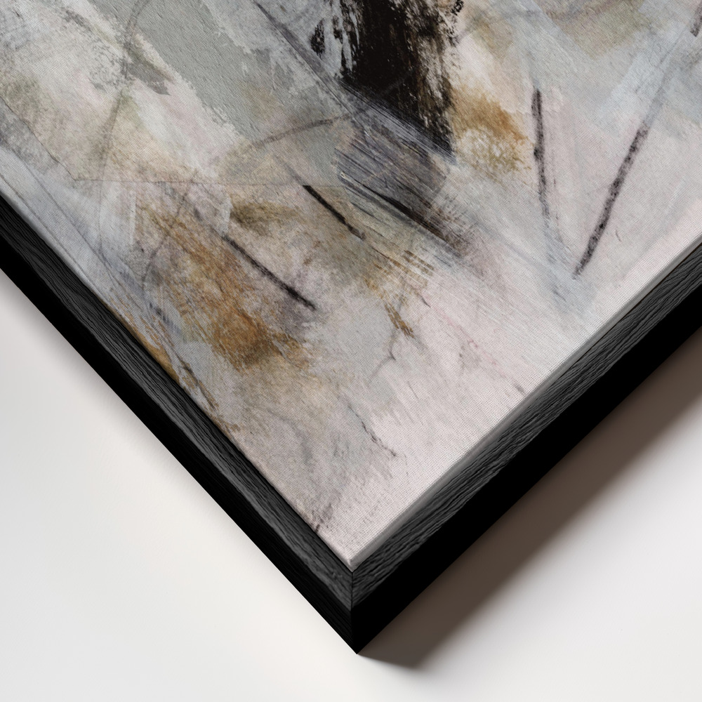 Canvas schilderi - Solthom frame close-up - zwart frame
