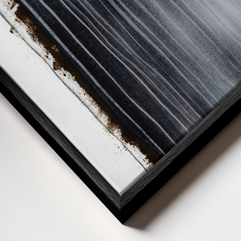 Canvas print - Difference frame close up - black frame