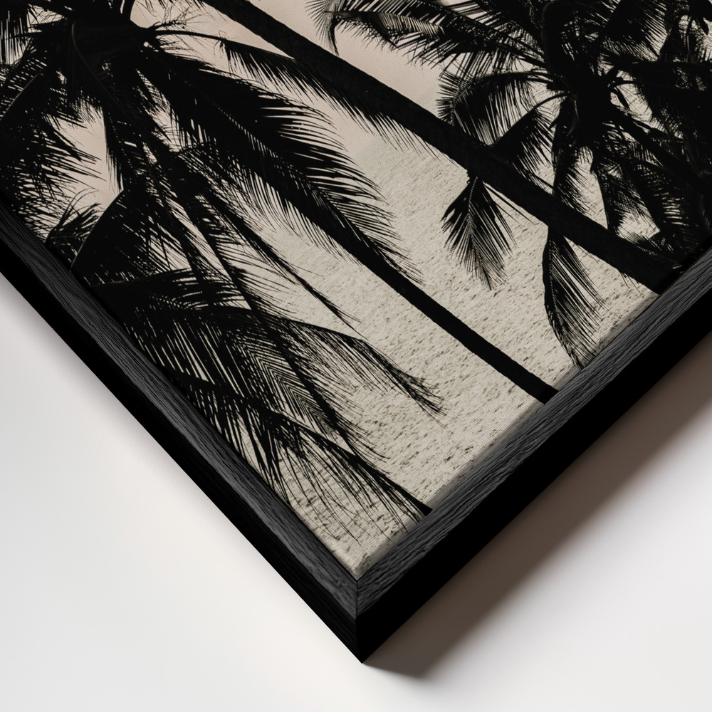 Lienzo - Full Dream primer plano del marco - marco negro