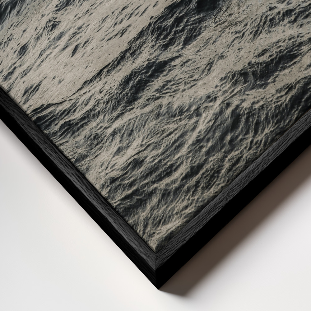 Canvas print - Legogo frame close up - black frame