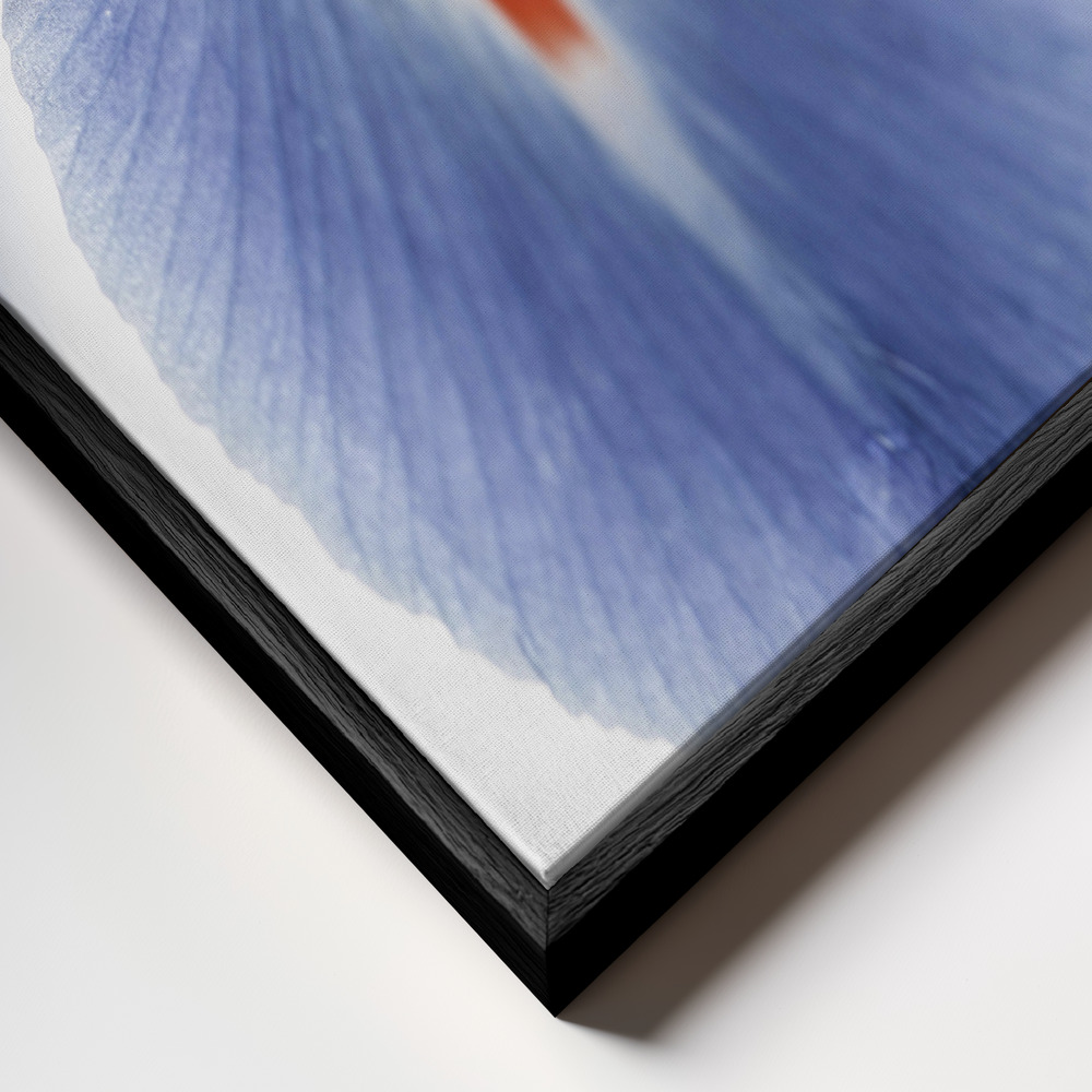 Canvas print - Lilly frame close up - black frame