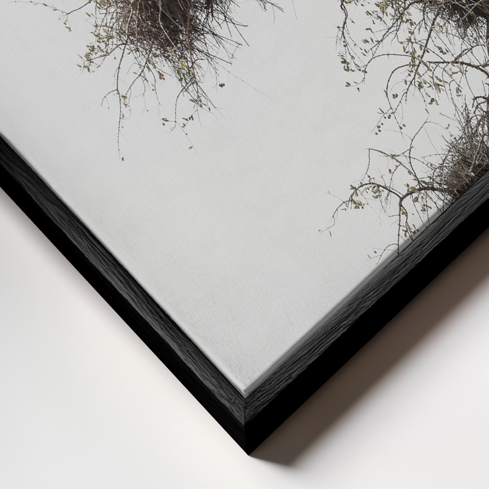 Canvas taulu - Look kehys lähikuvassa - musta kehys