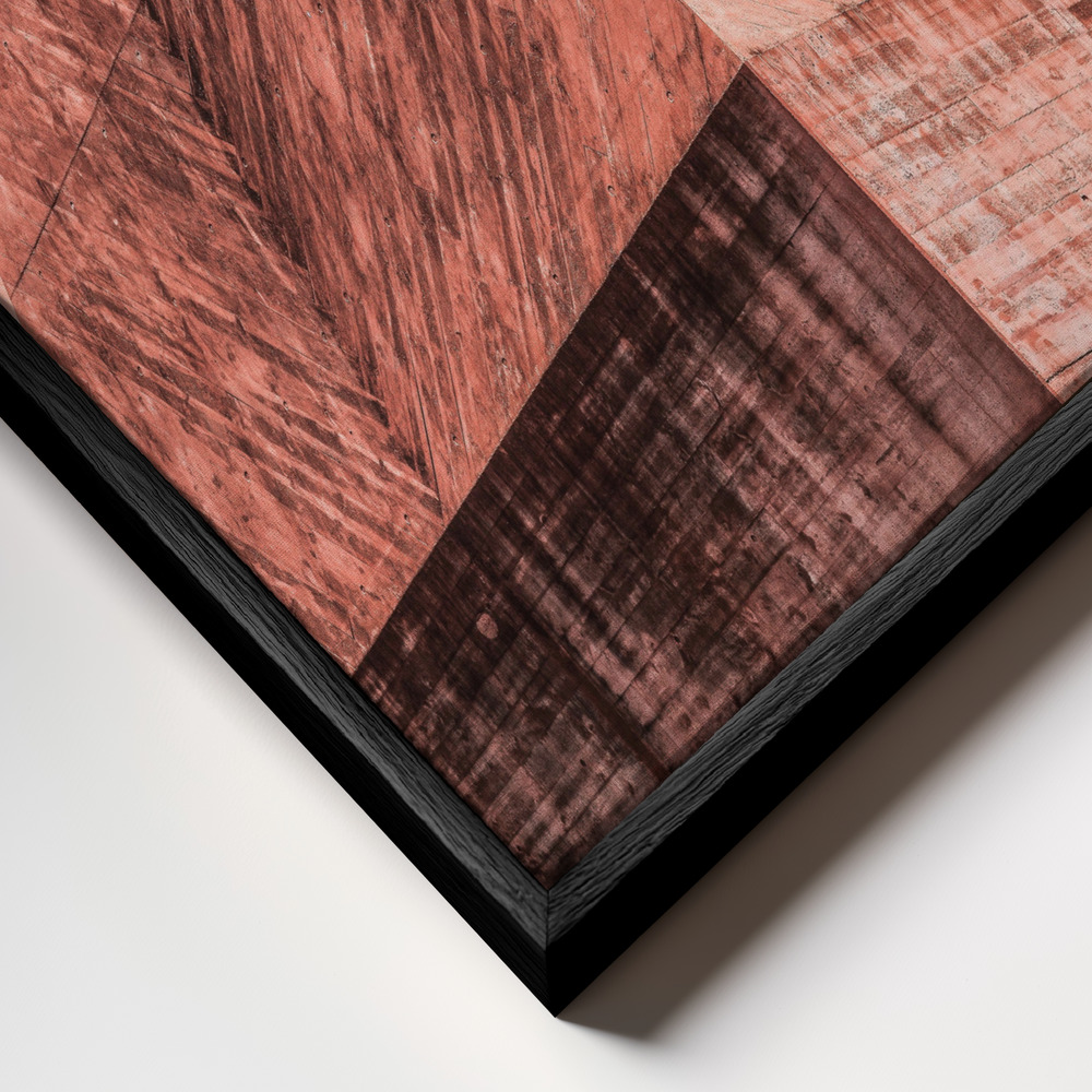 Canvas print - Mission To Mars 02 frame close up - black frame