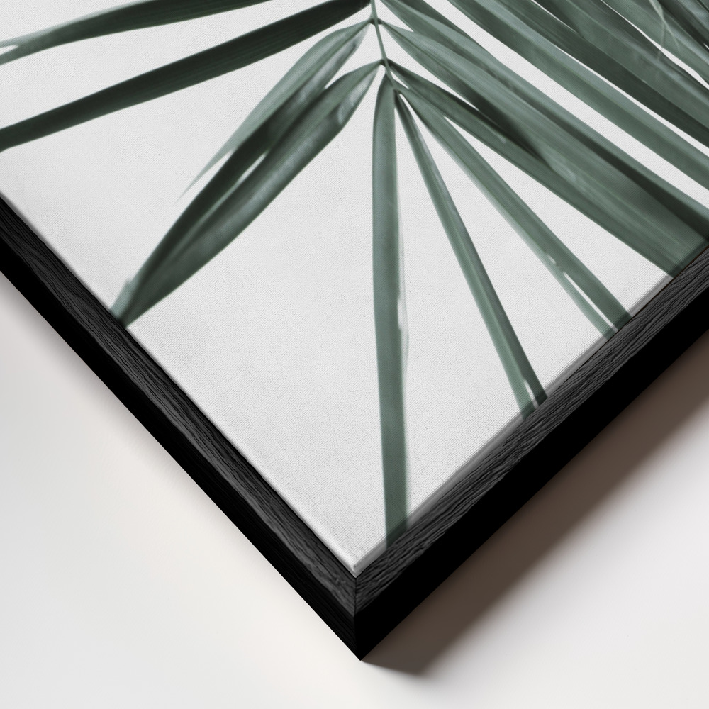 Toile - My Mint Moment 20 cadre en gros plan - cadre noir