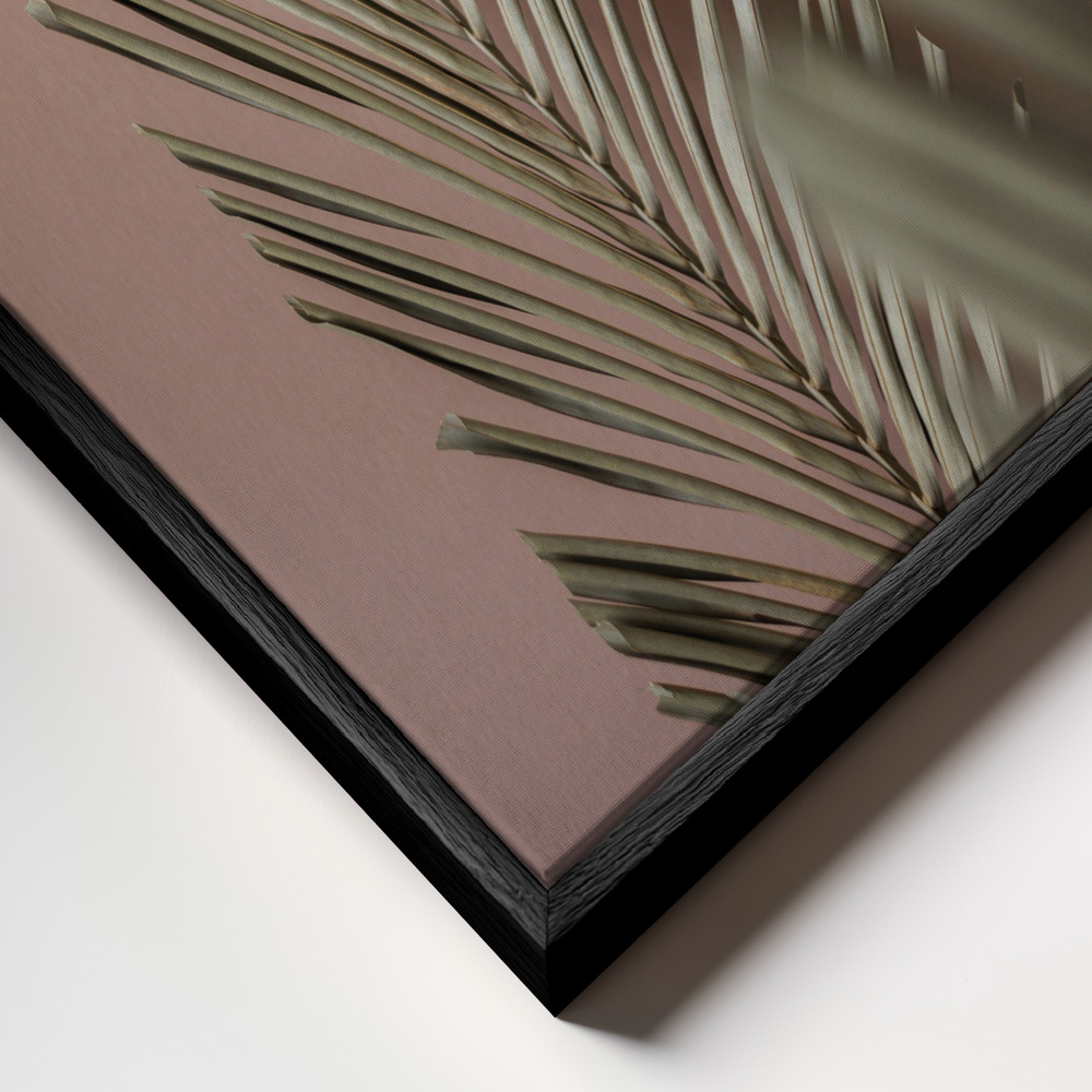 Canvas print - Last Summer 25 frame close up - black frame