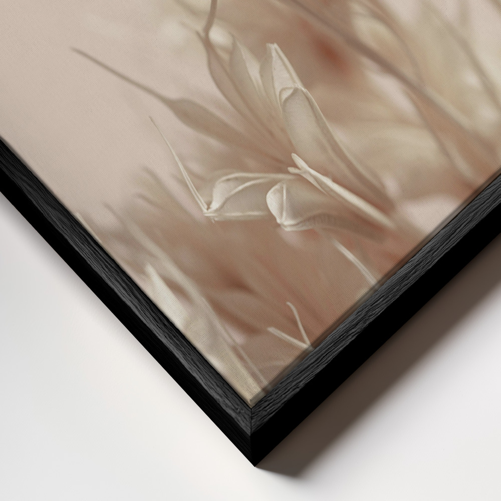 Canvas print - Last Summer 17 frame close up - black frame