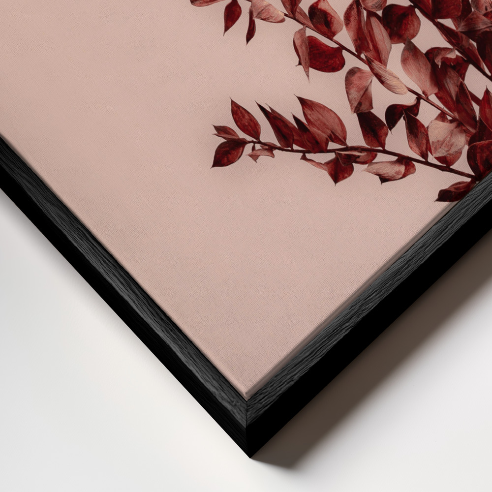 Canvas print - Last Summer 18 frame close up - black frame