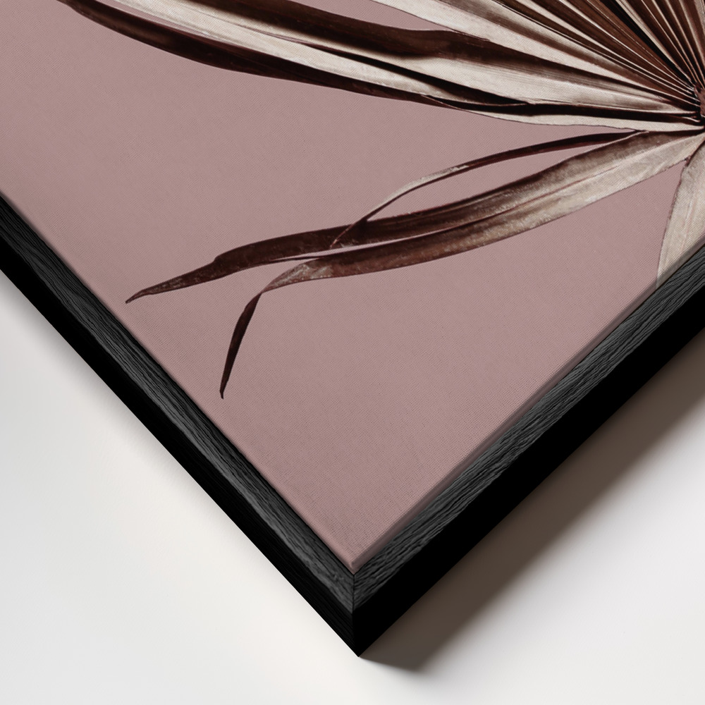 Canvas print - Last Summer 19X frame close up - black frame