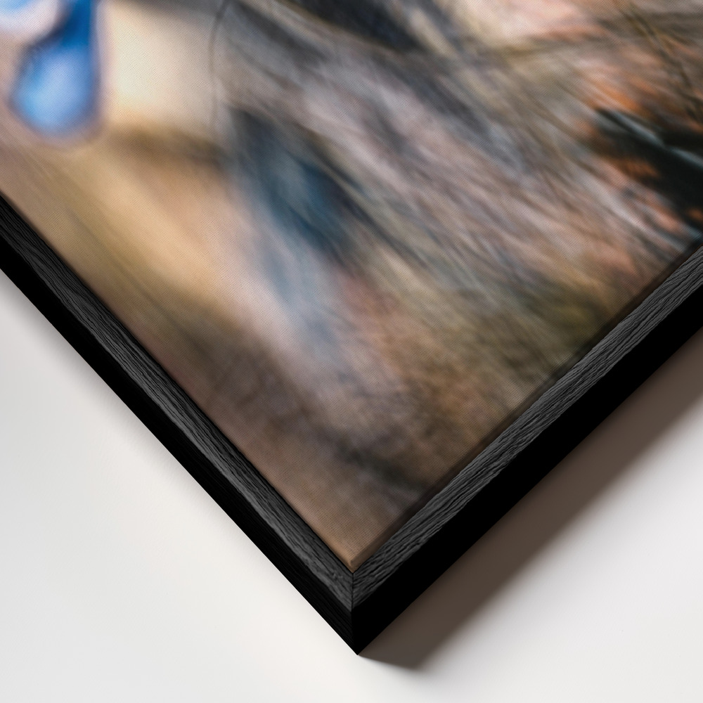 Lienzo - The two of us primer plano del marco - marco negro