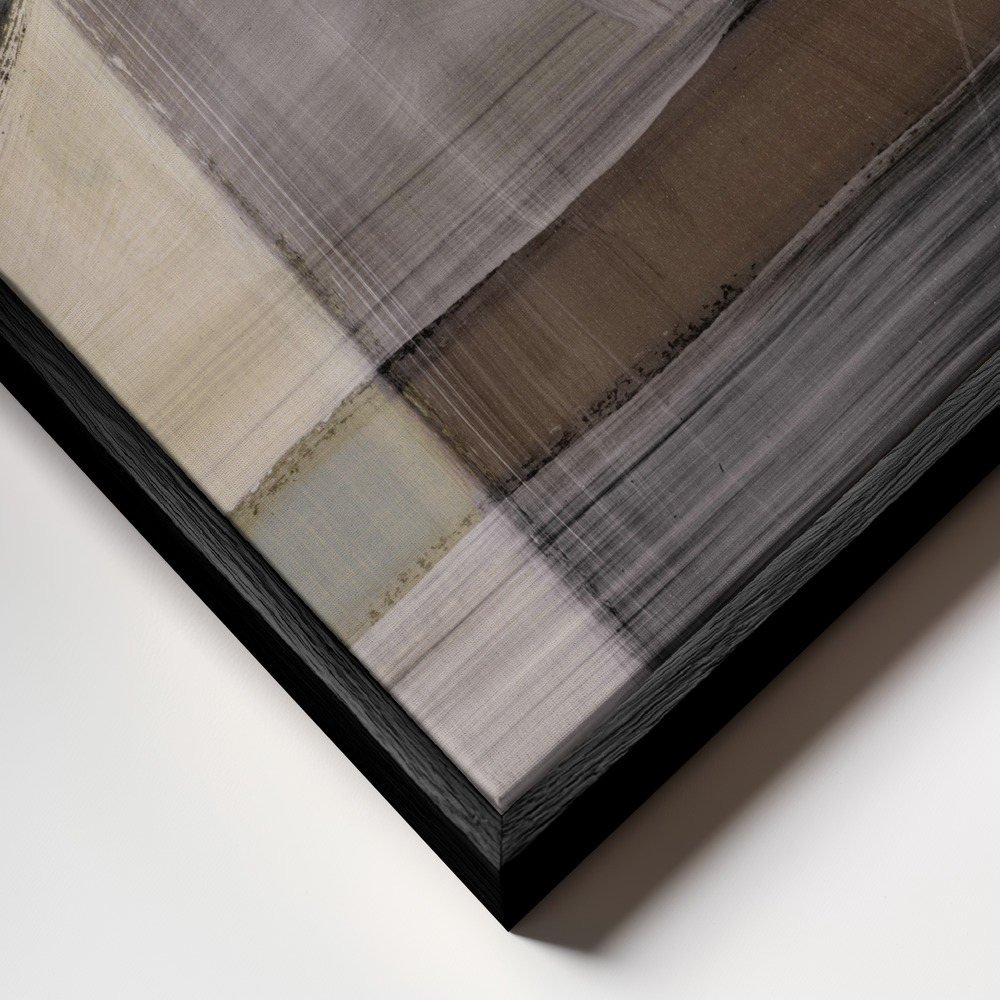 Toile - Moods cadre en gros plan - cadre noir