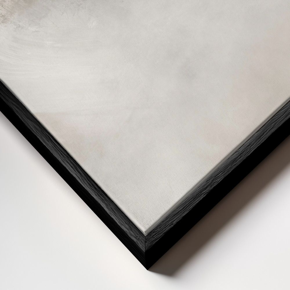 Canvas schilderi - Rural 3 frame close-up - zwart frame