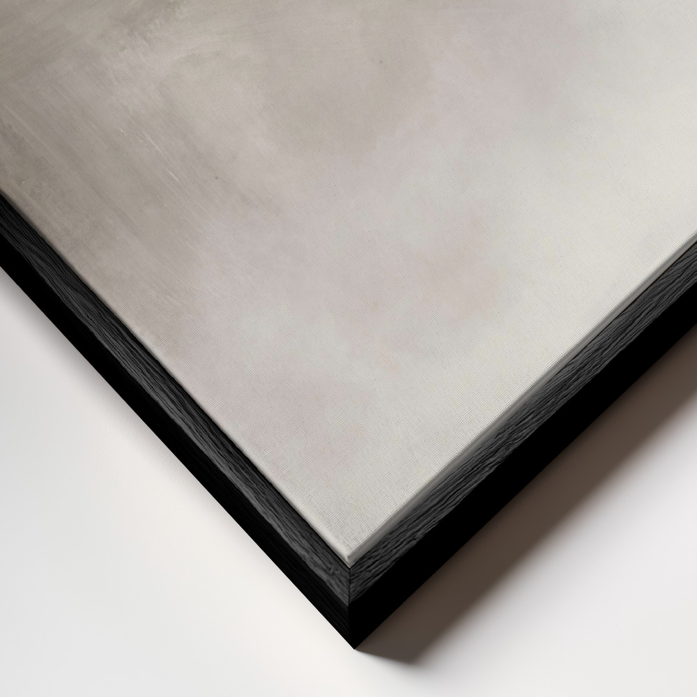 Canvas schilderi - Rural 1 frame close-up - zwart frame