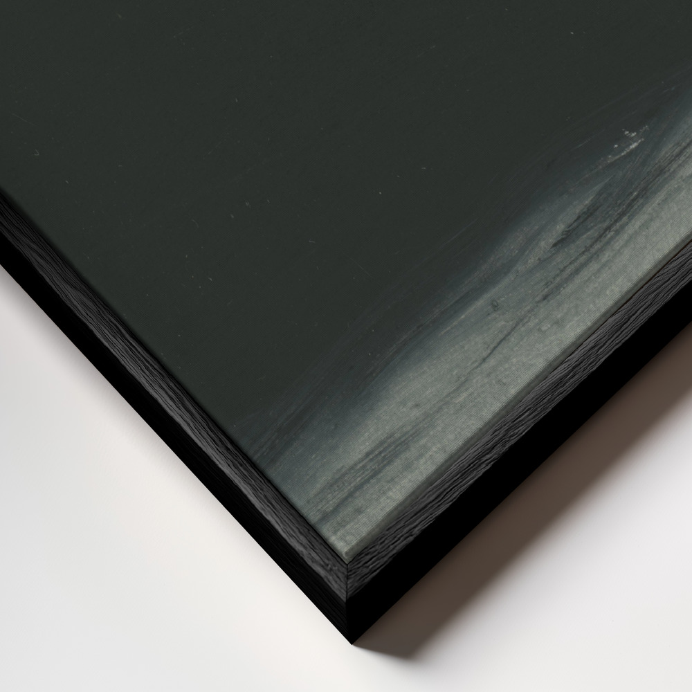 Canvas taulu - Room kehys lähikuvassa - musta kehys