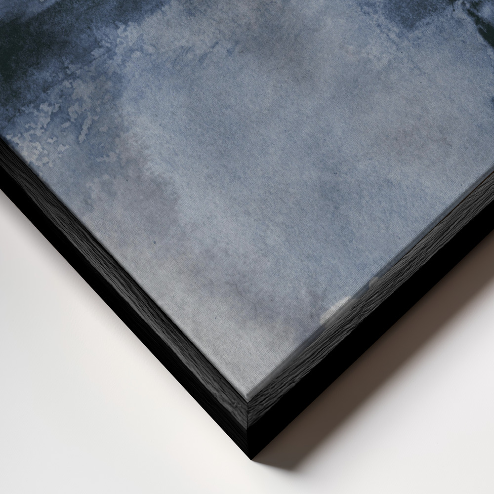 Canvas taulu - Blu 2 kehys lähikuvassa - musta kehys