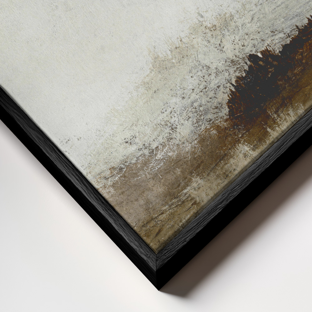 Canvas schilderi - Away from hear 2 frame close-up - zwart frame
