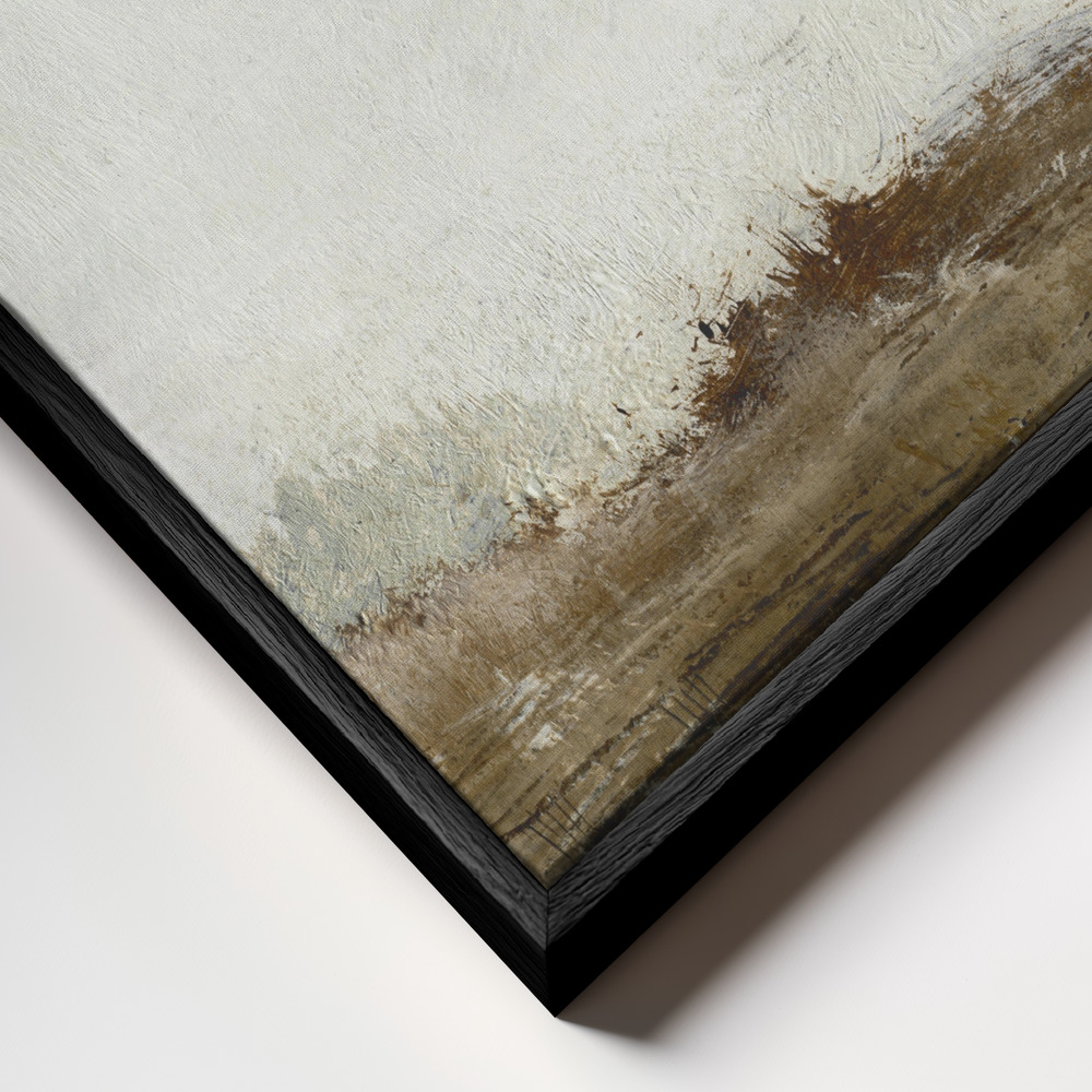 Canvas schilderi - Away from hear 1 frame close-up - zwart frame