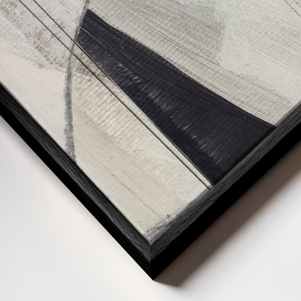 Canvas schilderi - High 1 frame close-up - zwart frame