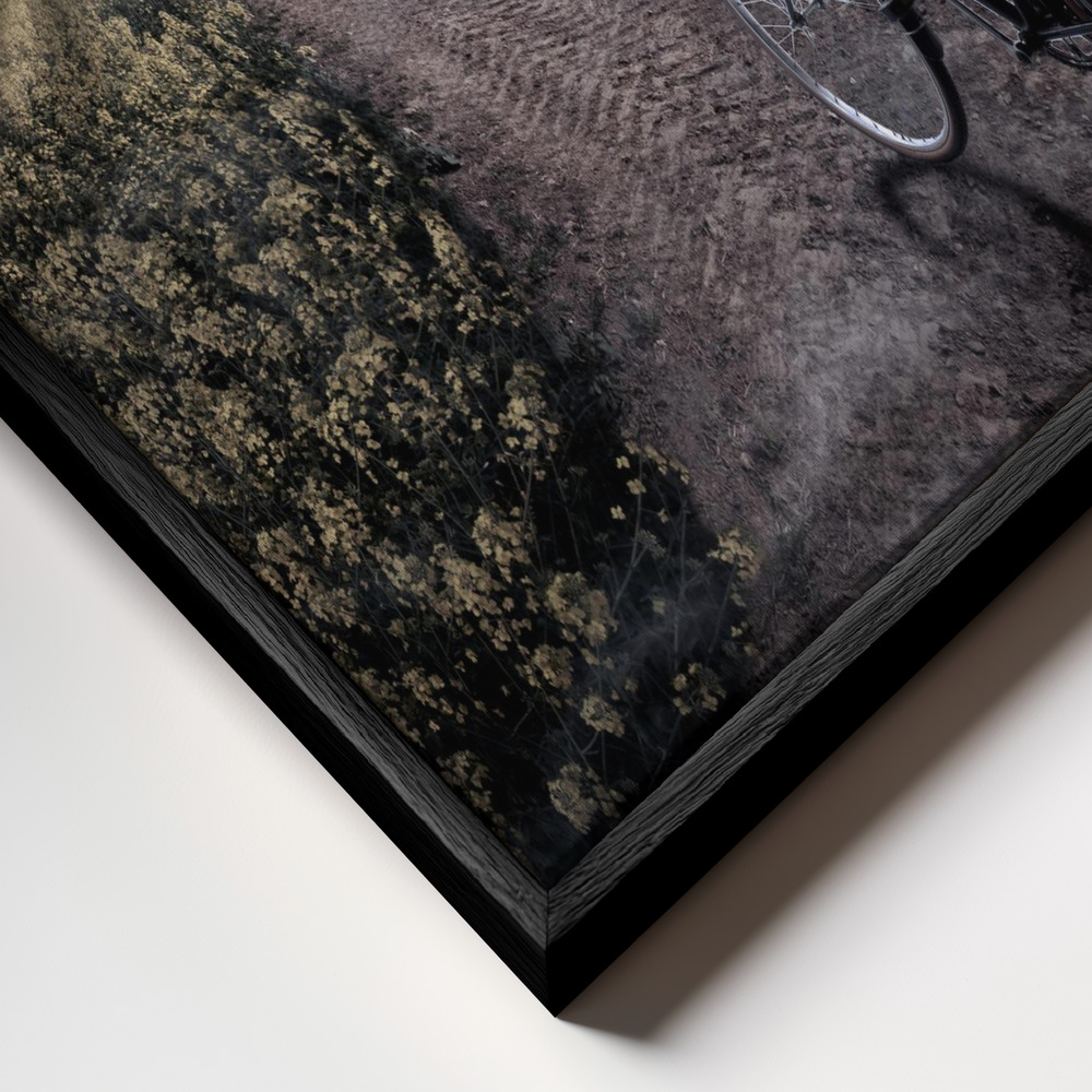 Canvas schilderi - Lightheaded frame close-up - zwart frame
