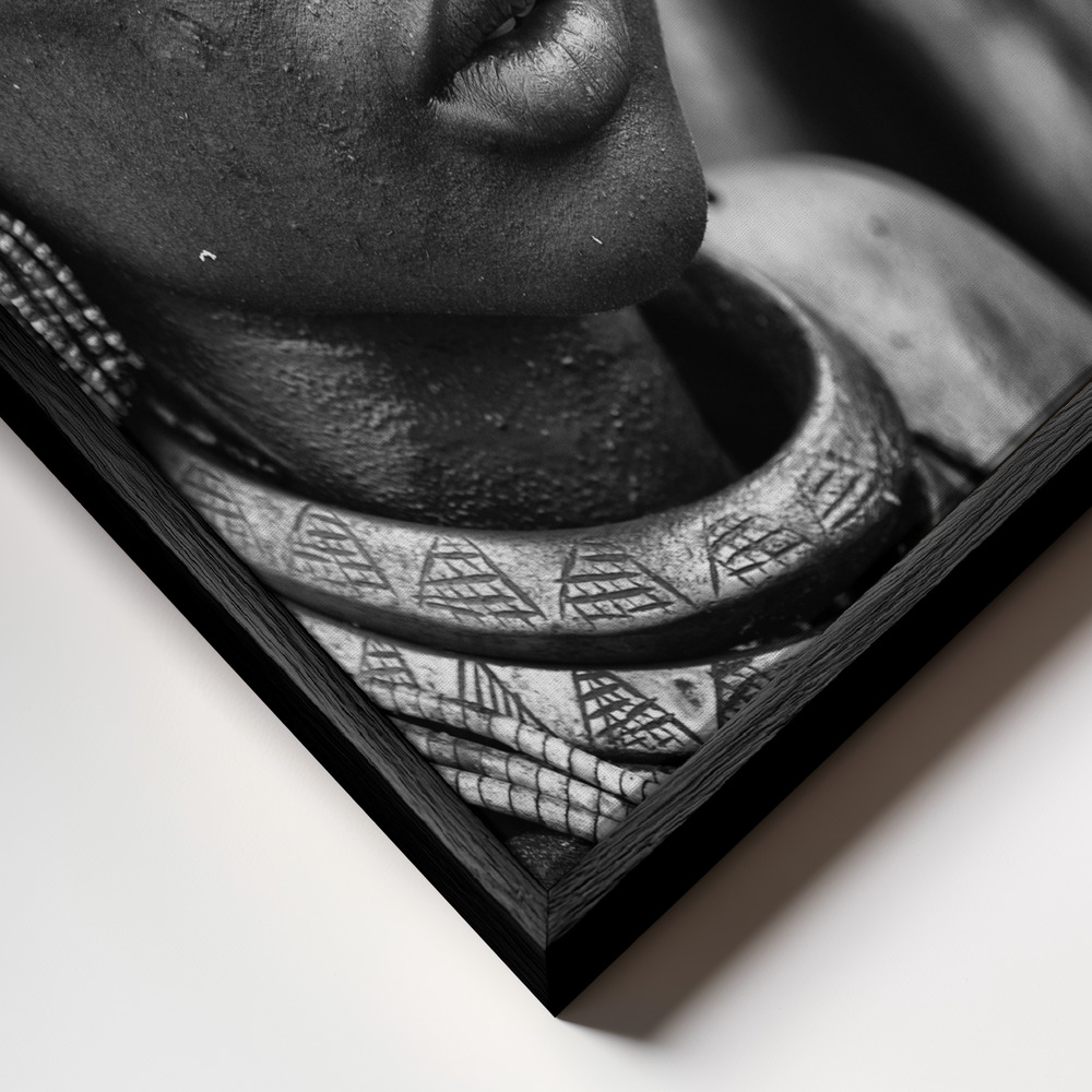 Canvas print - We Are The Same frame close up - black frame