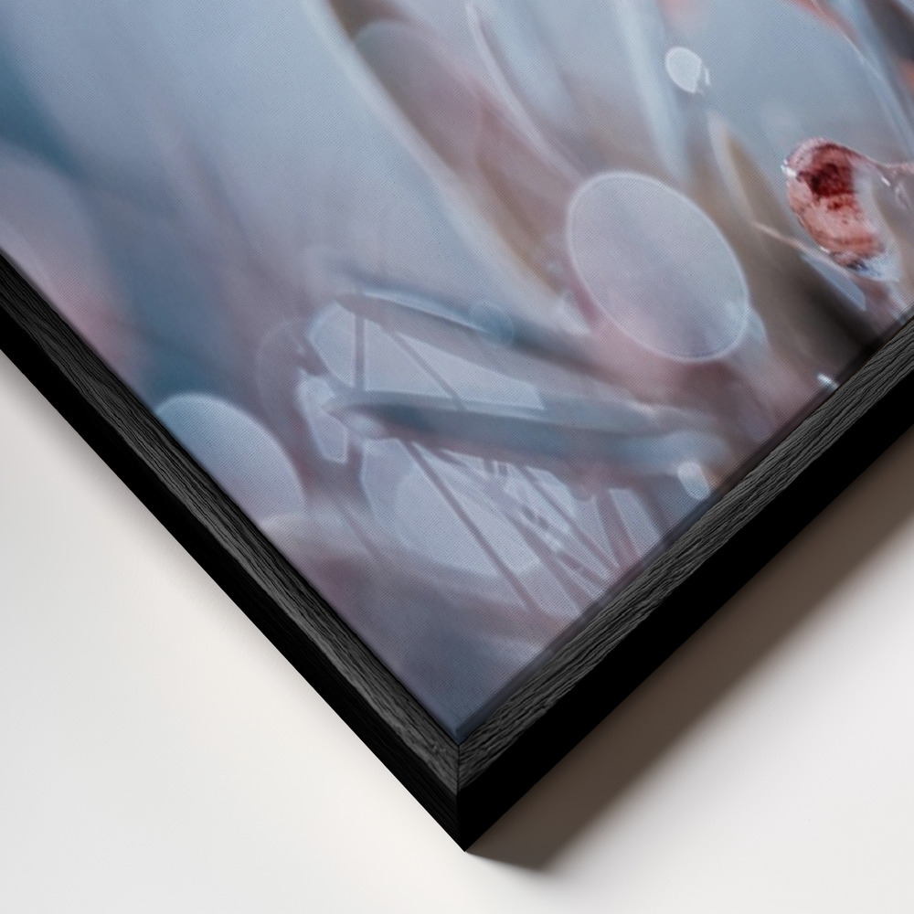 Canvas print - High Diving frame close up - black frame
