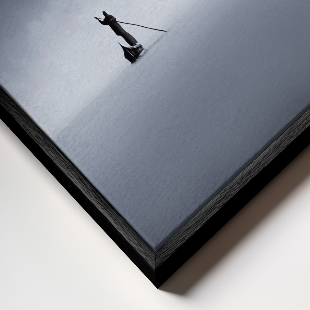 Toile - The Way Back cadre en gros plan - cadre noir