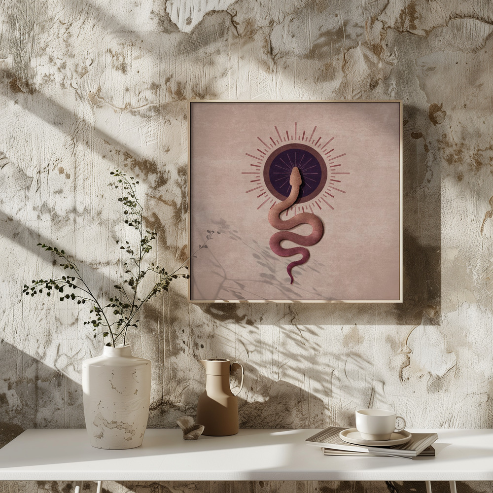 Juliste - Serpent Radiance square poster interior 3