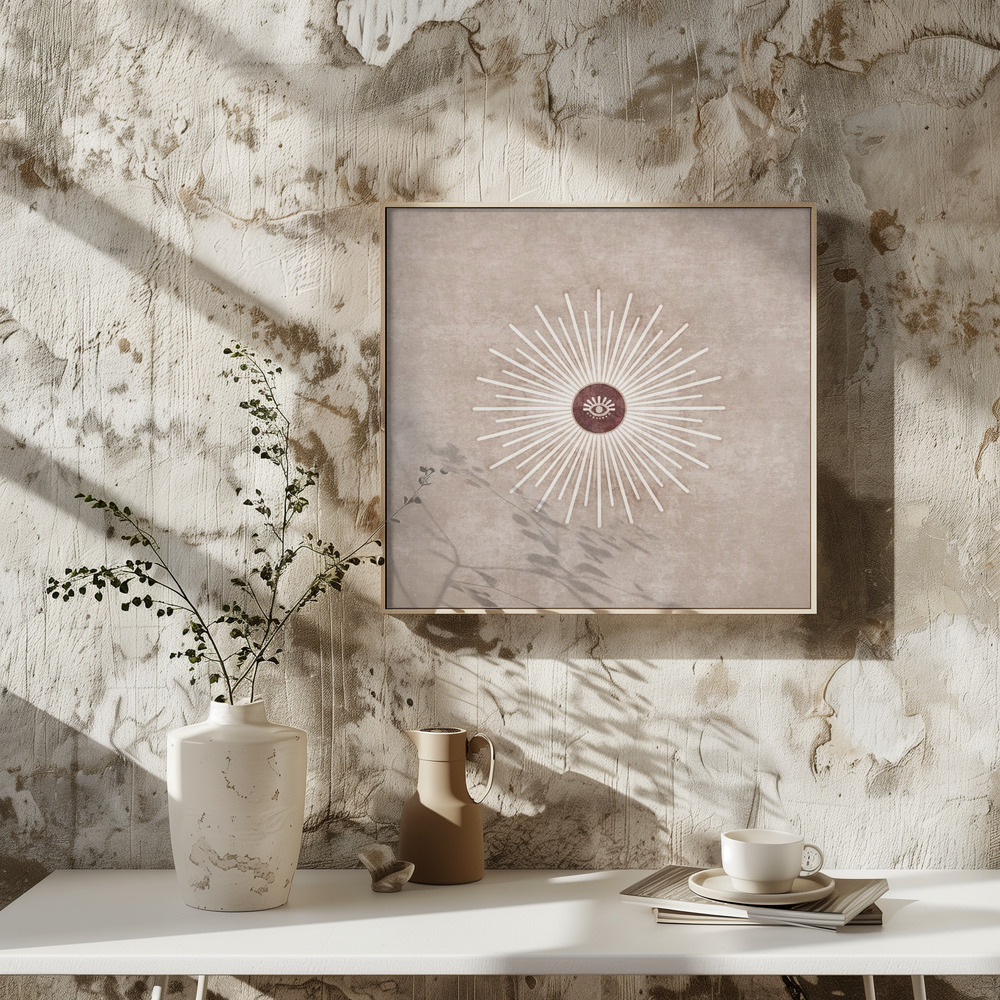 Poster - Enlightened Vision square poster interior 3