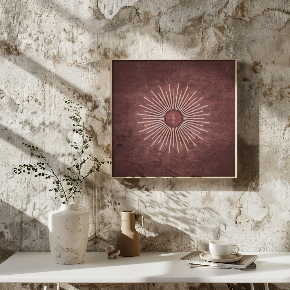 Juliste - Radiant Embrace square poster interior 3