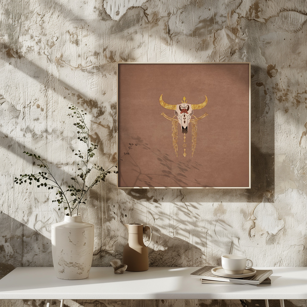 Poster - Golden Horn Spirit square poster interior 3