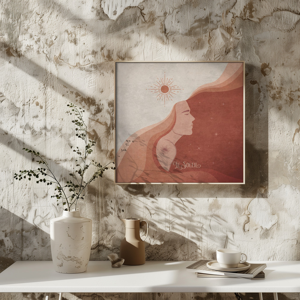 Poster - Radiant Dreams square poster interior 3